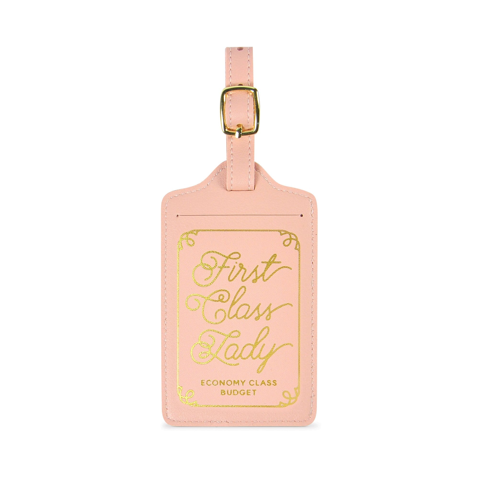 LUGGAGE TAG: FIRST CLASS LADY